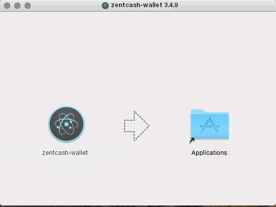 Screenshot of mac installer